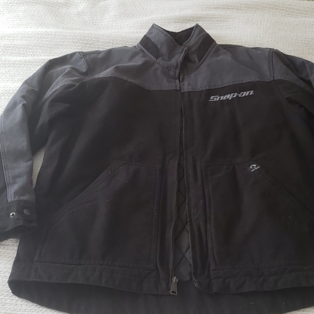 Mens Black Winter Utility Coat
